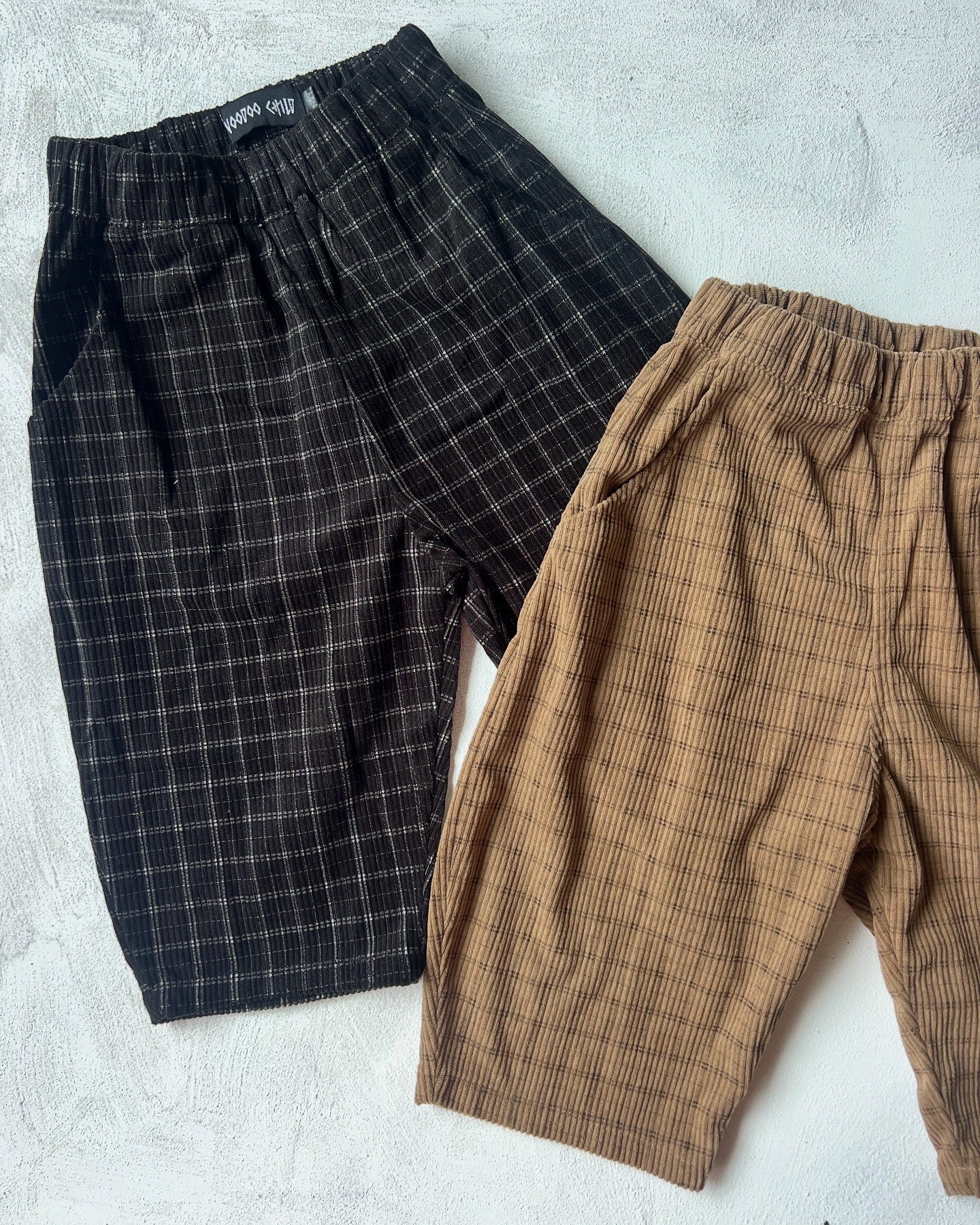 PLAID CORDS