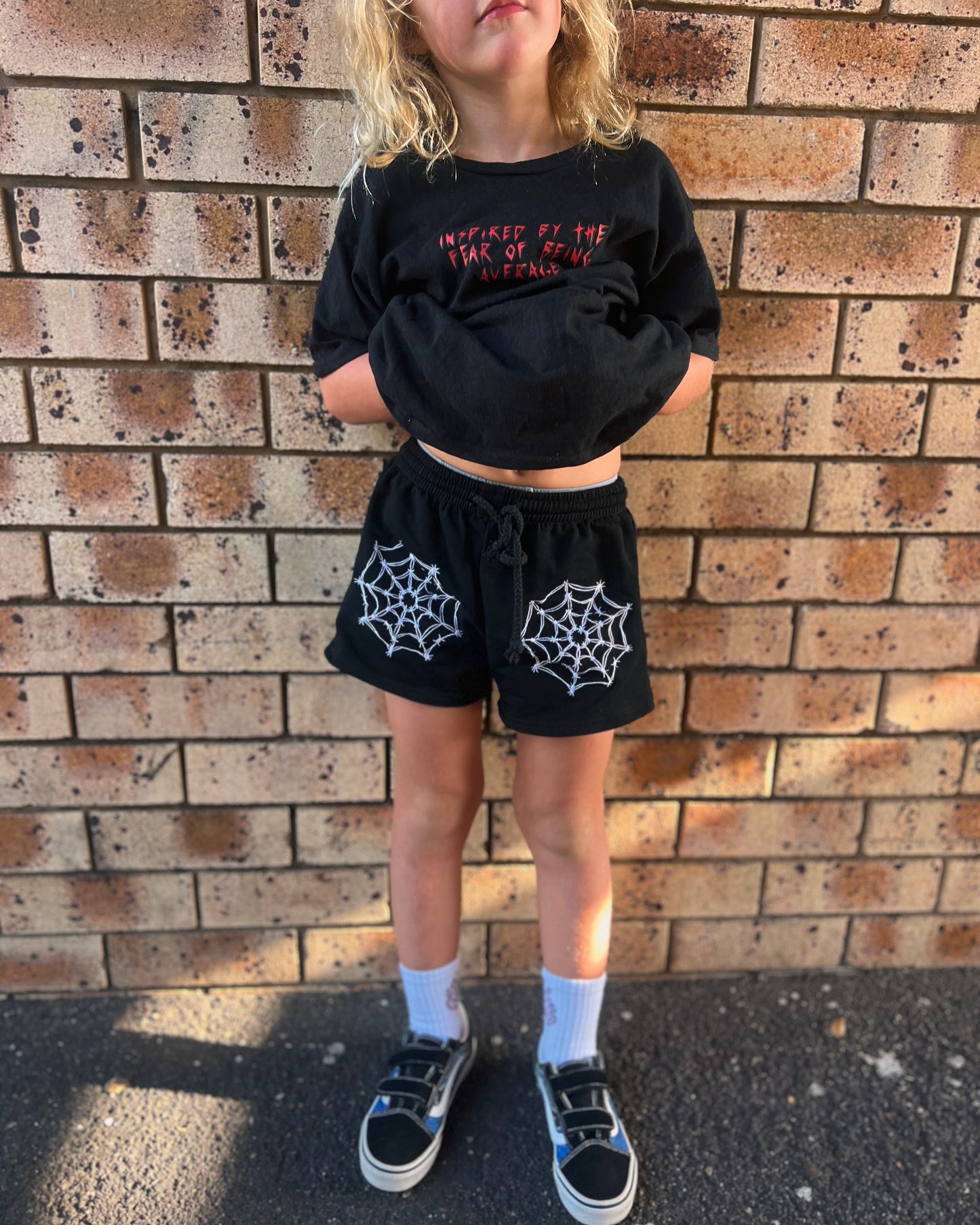 EMBROIDED SHORTS