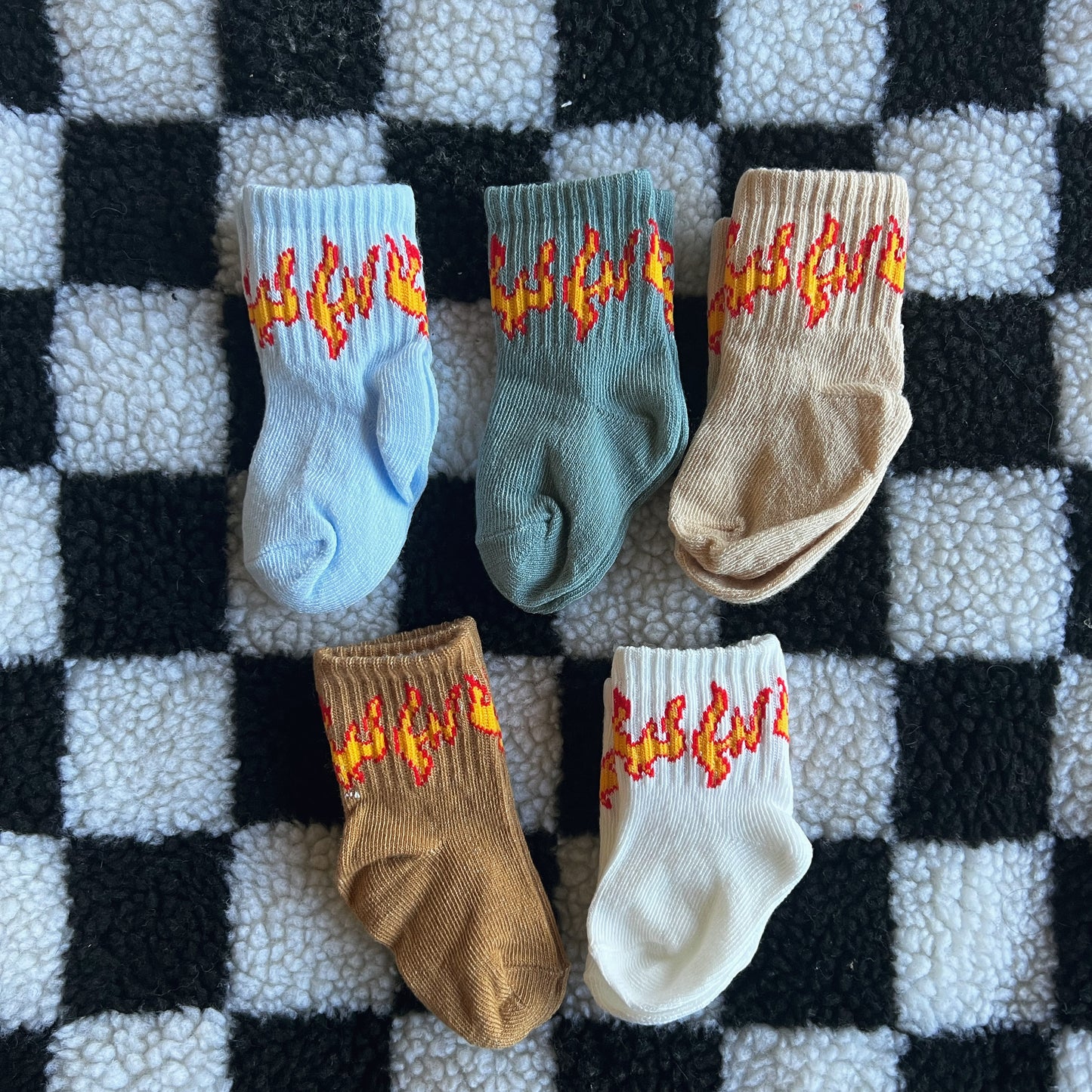 BABY FLAME SOCKS