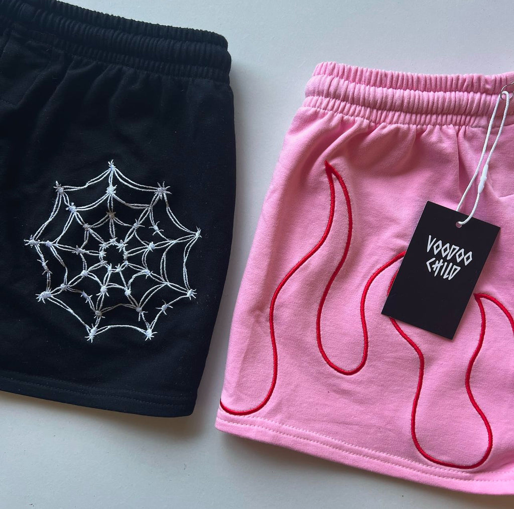 Embroidered Shorts