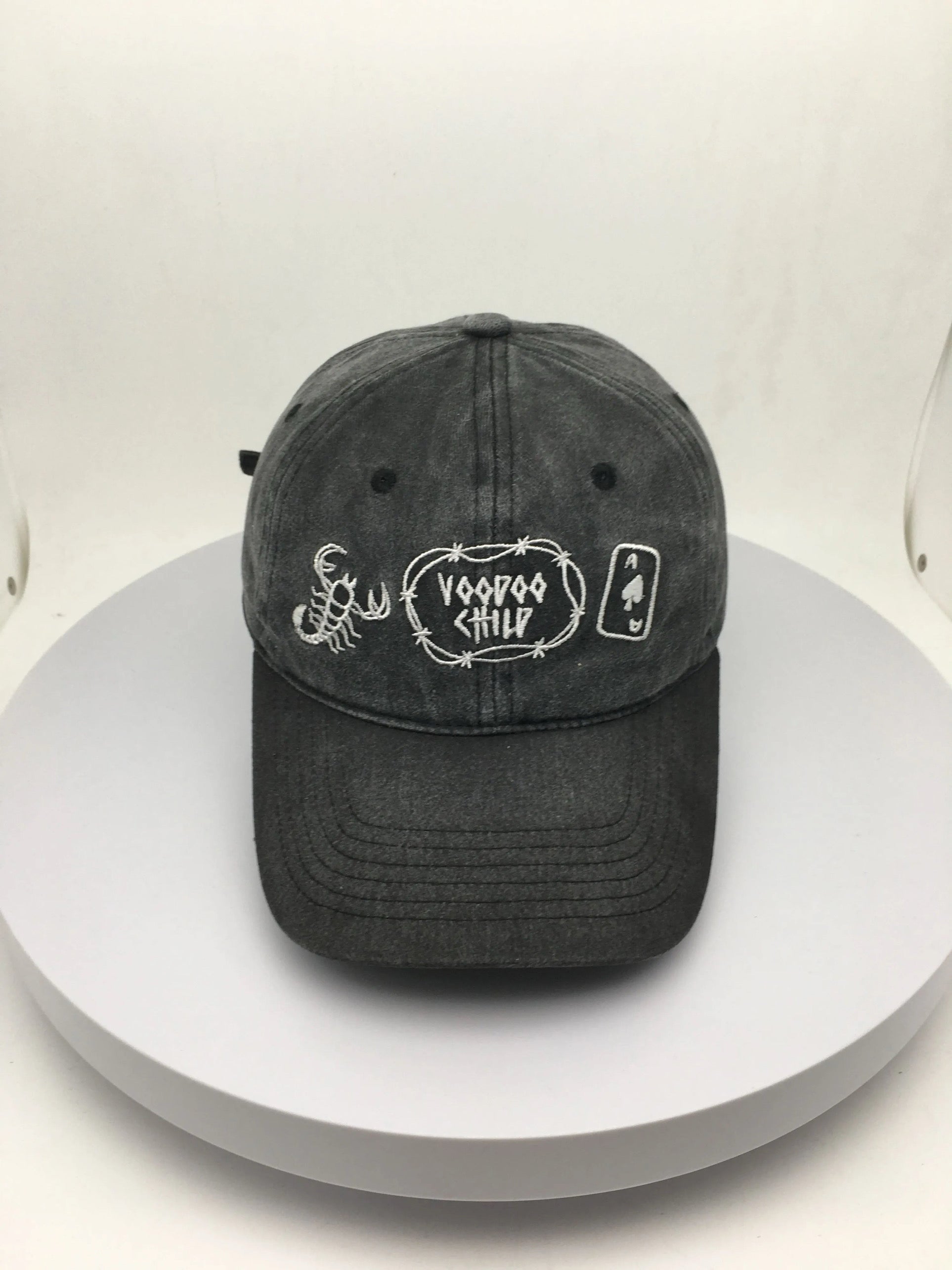 VOODOO CHILD EMBROIDERED CAPS