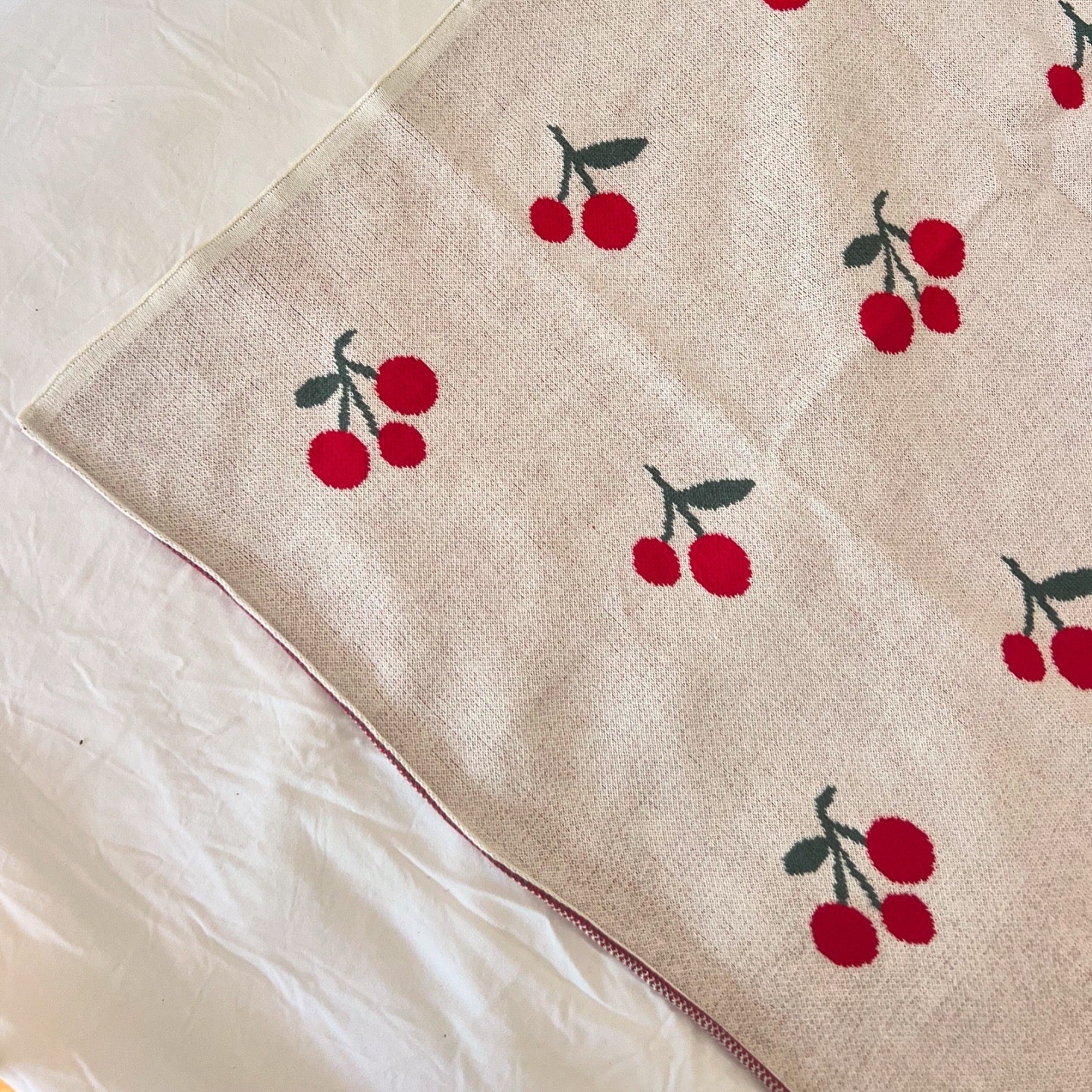 CHERRY BABY BLANKET