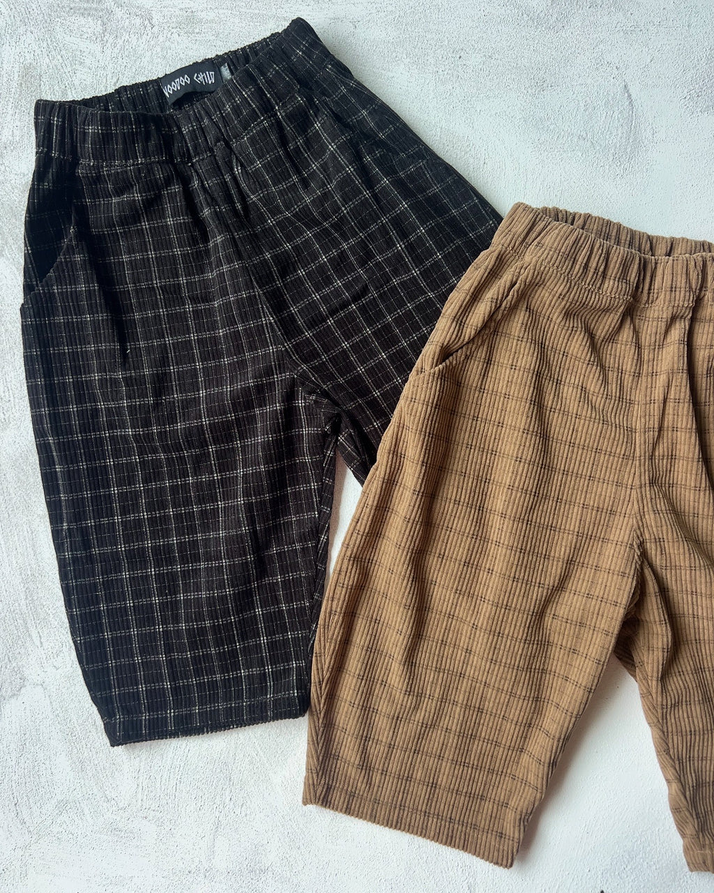PLAID CORDS