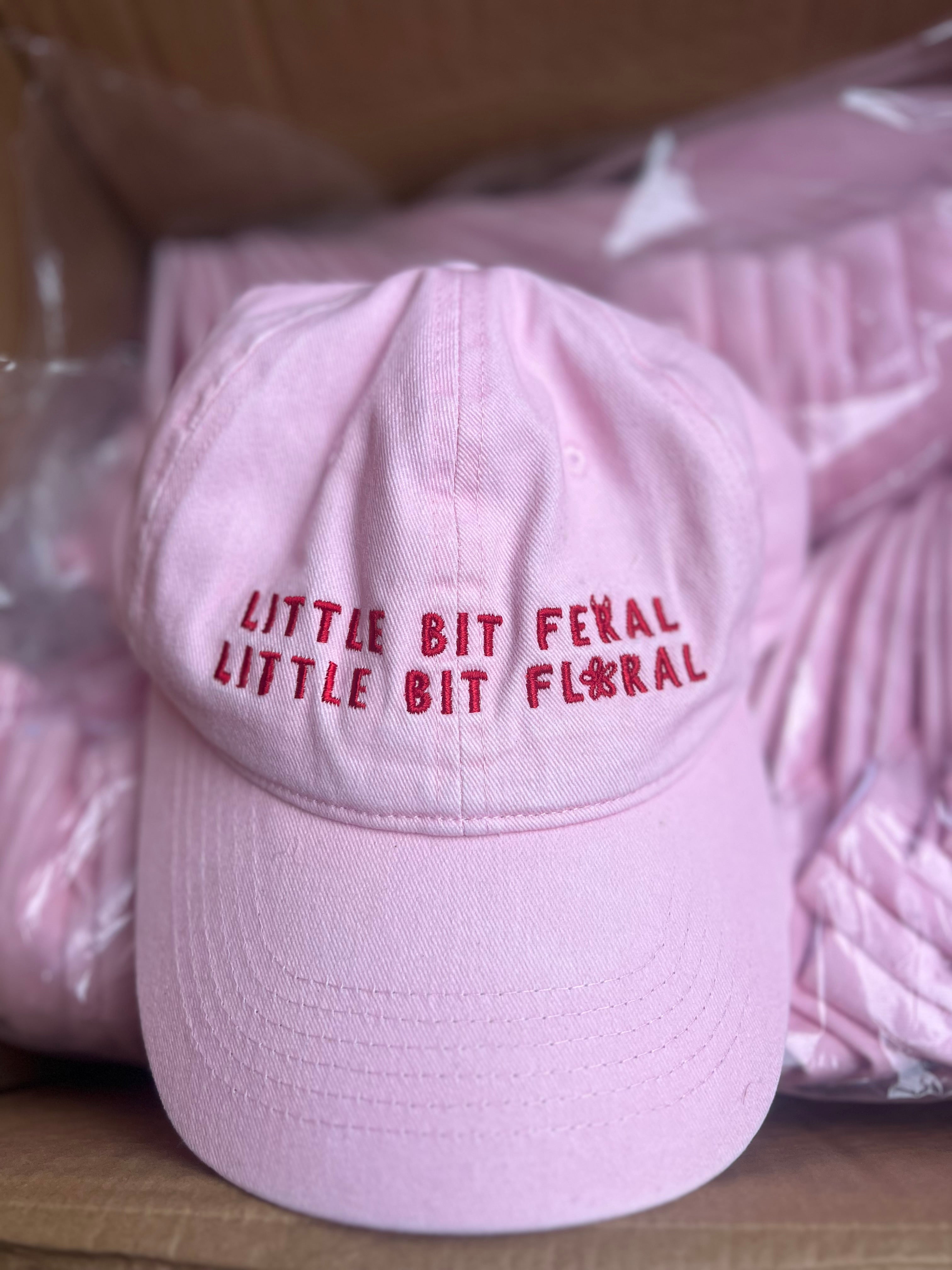 FERAL BUT FLORAL CAPS
