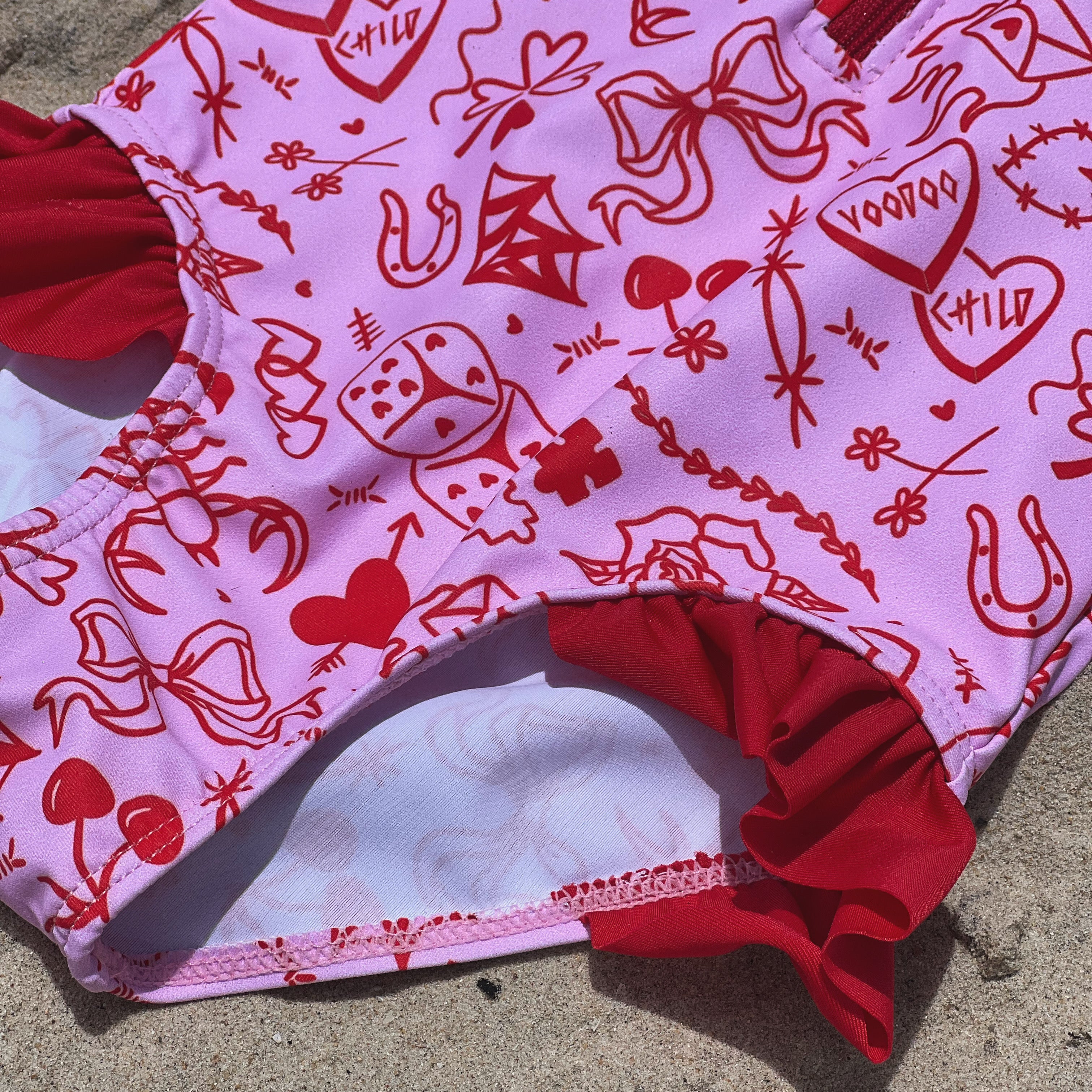 FLASH SHEET SWIMSUIT