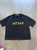 Black ratbag adult tee seconds