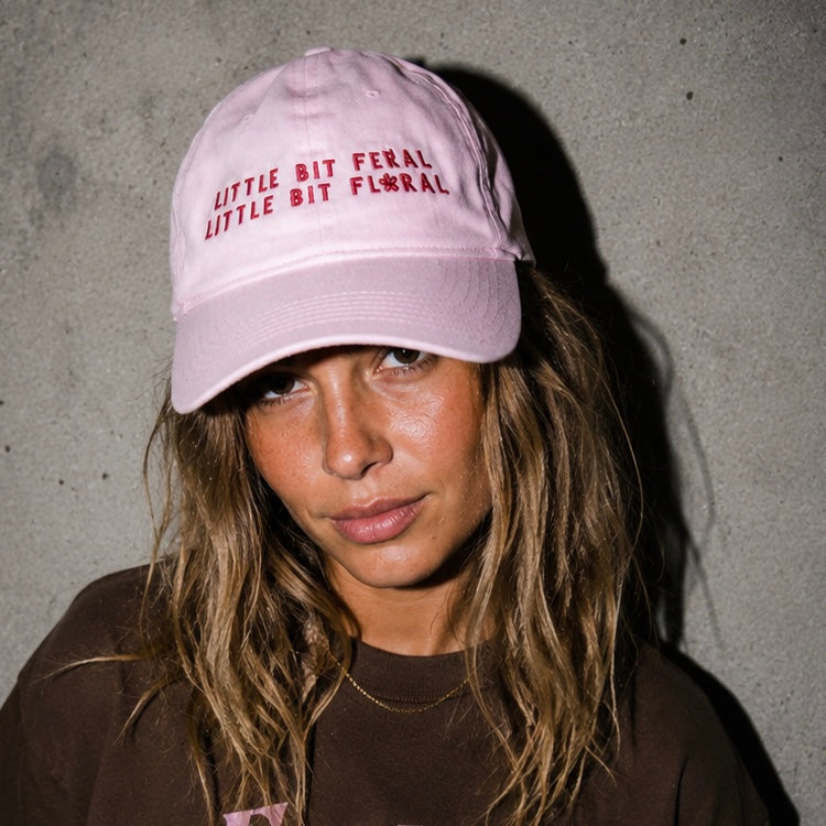 FERAL BUT FLORAL CAPS