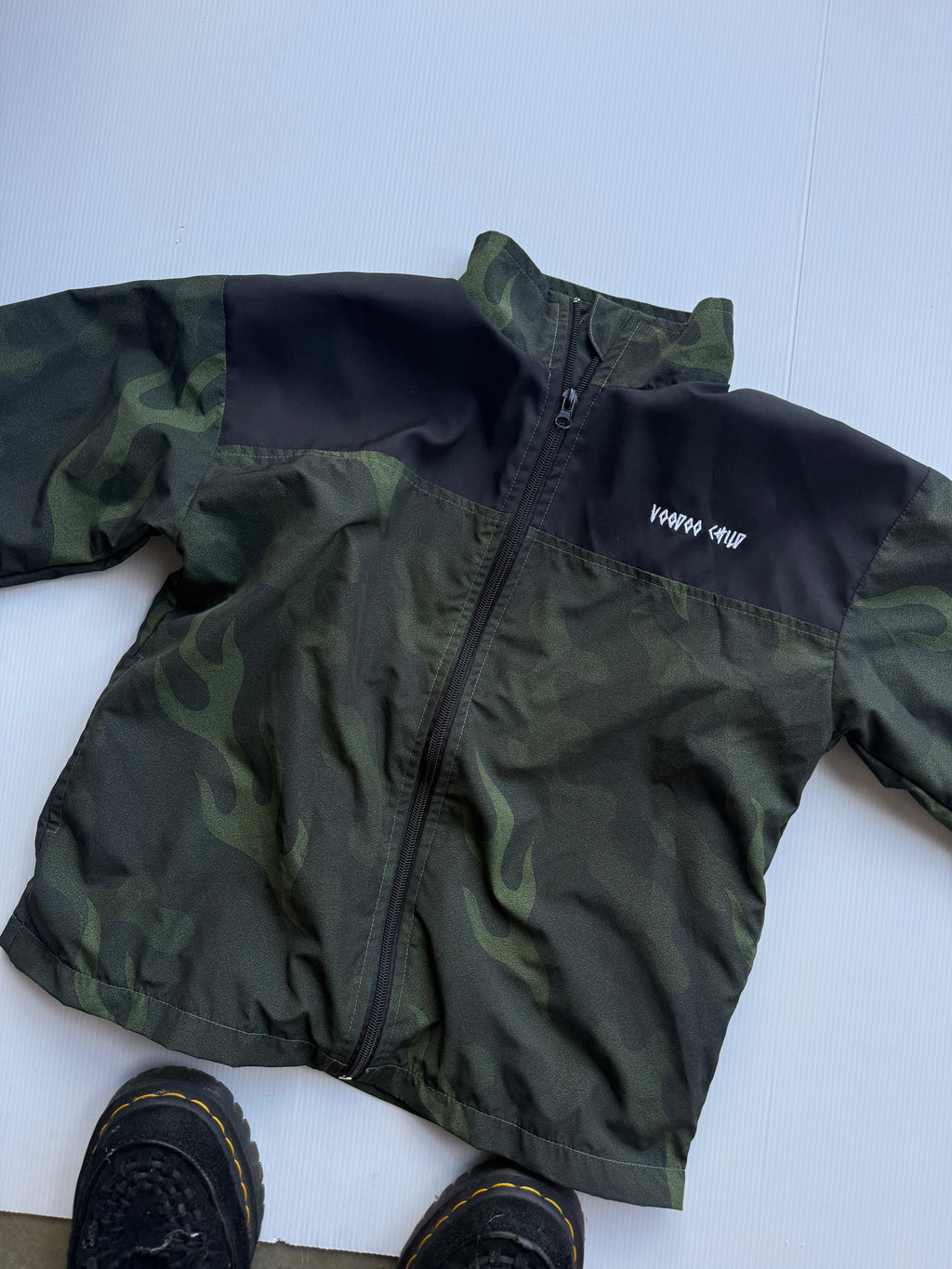 SIZE 6 Voodoo child camo windbreaker