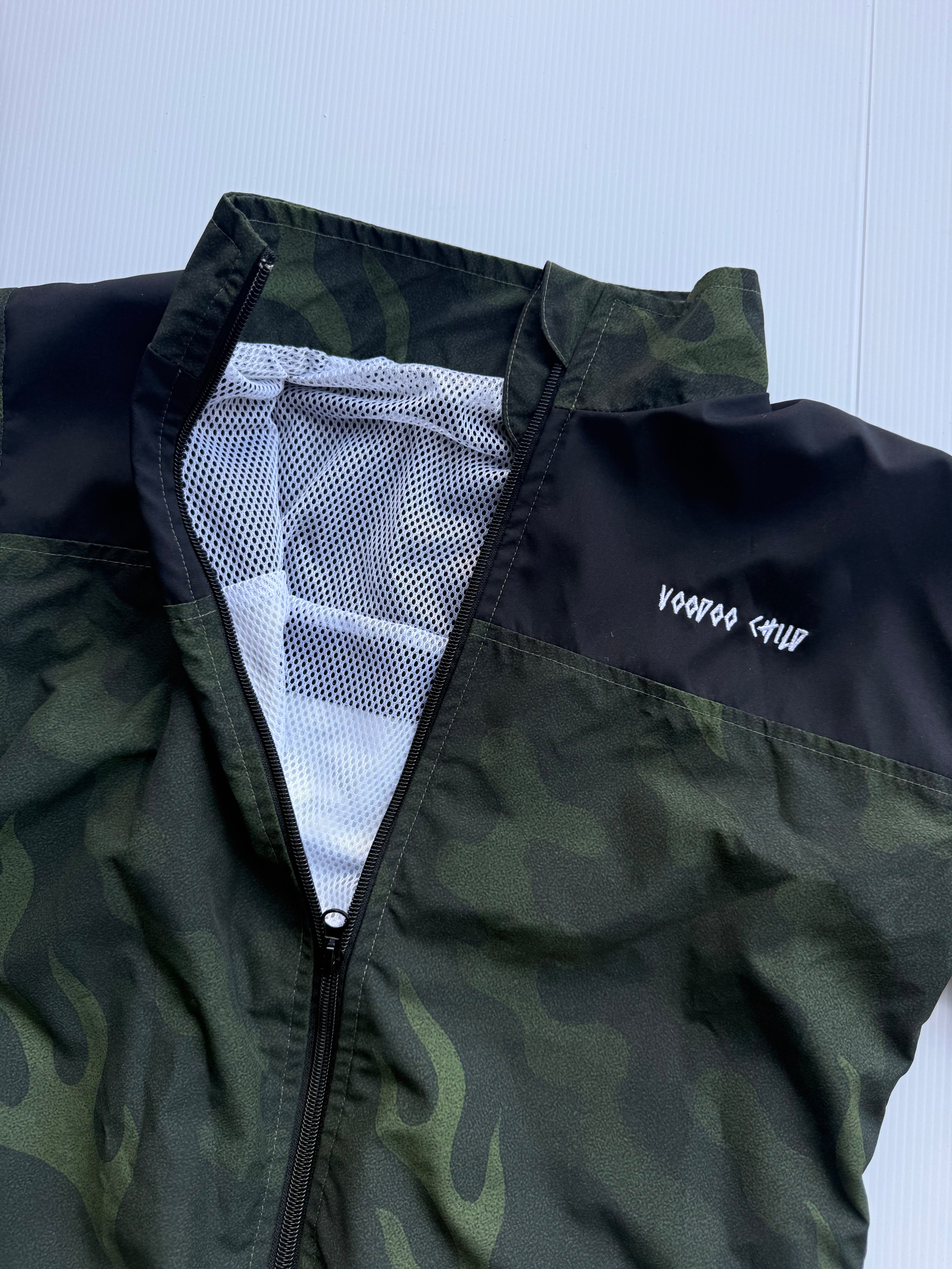 SIZE 6 Voodoo child camo windbreaker