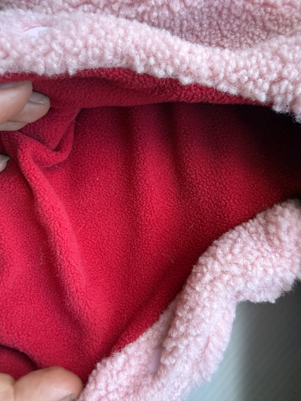 Size 1-2 Star fleece jumpsuit