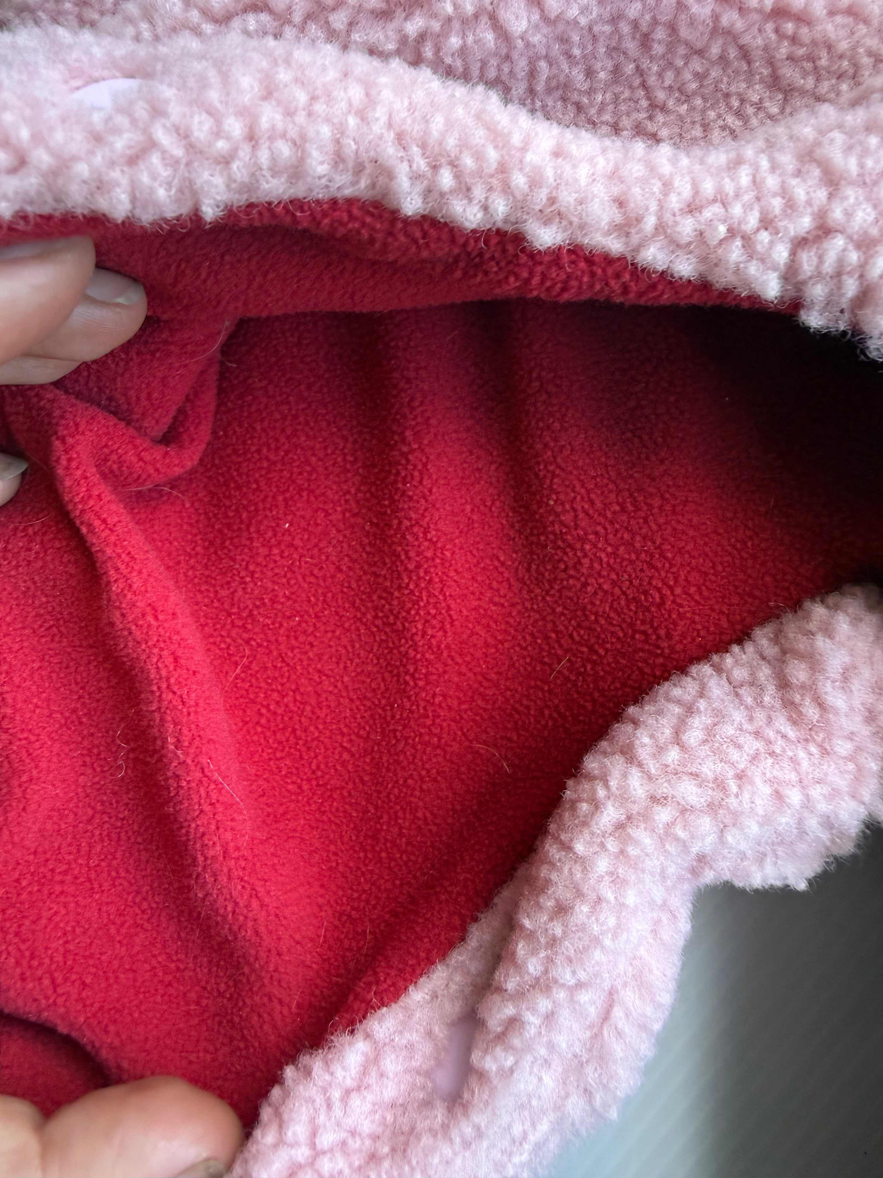 Size 1-2 Star fleece jumpsuit