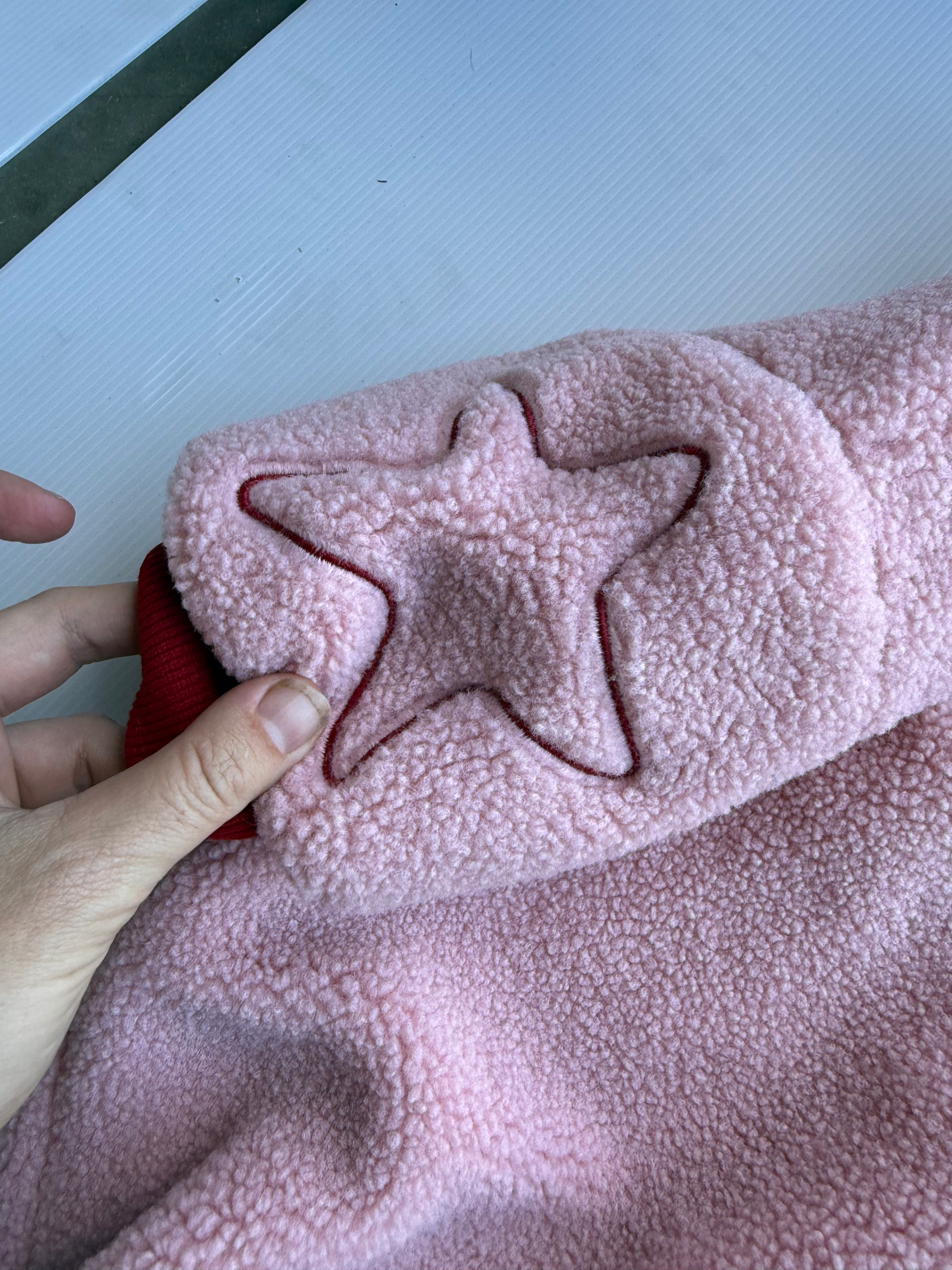 Size 1-2 Star fleece jumpsuit