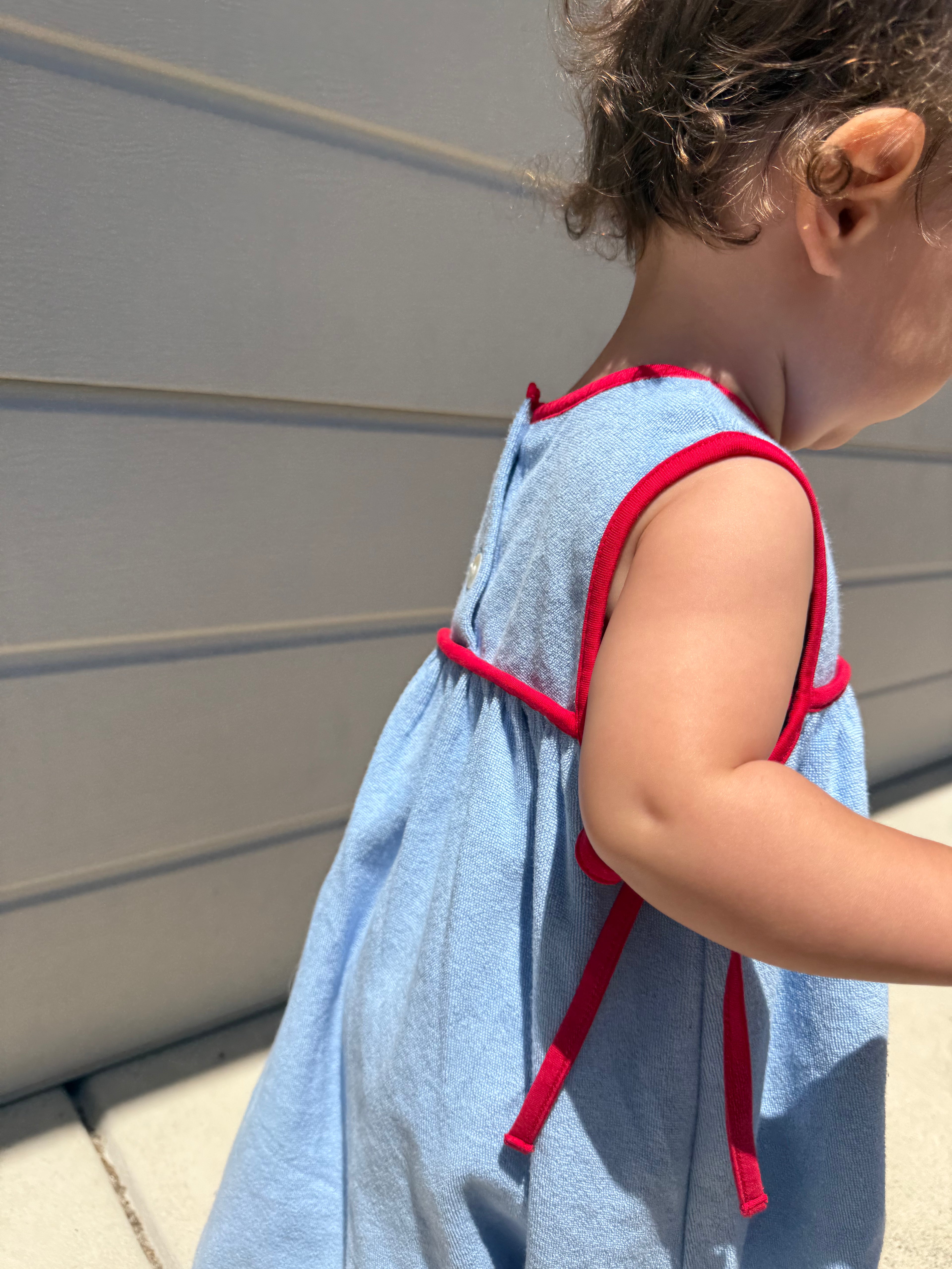 THE SEASIDE TERRY DRESS