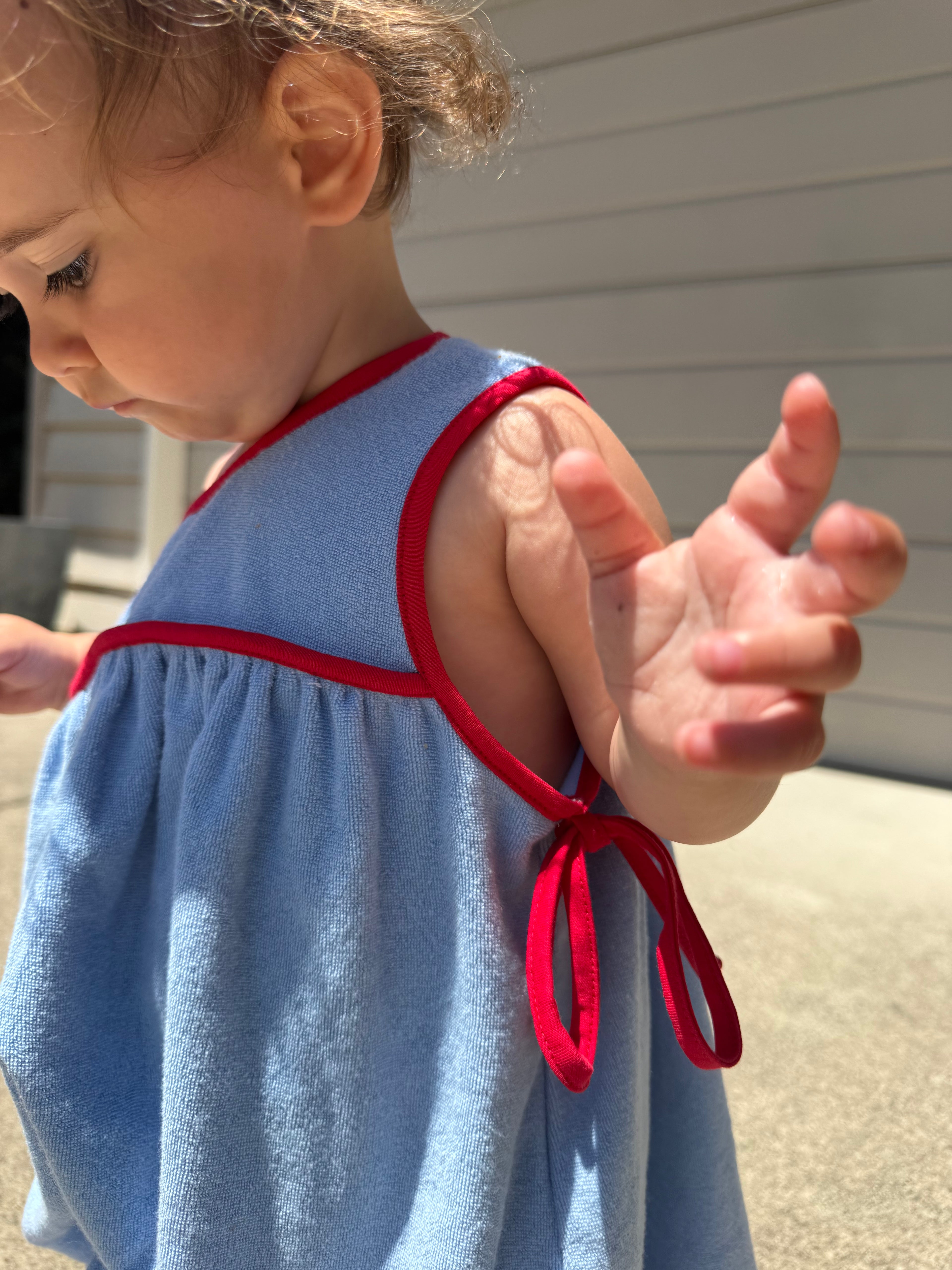 THE SEASIDE TERRY DRESS