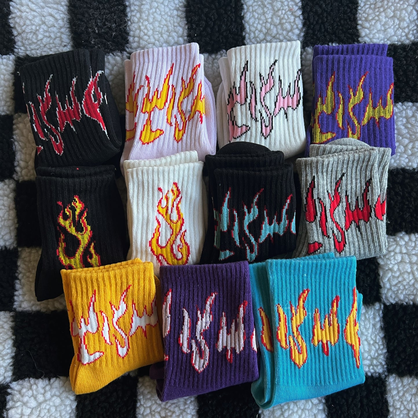 OLD FLAME SOCKS