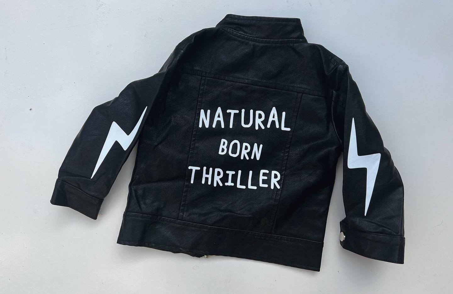 NATURAL BORN THRILLER LEATHER JACKET