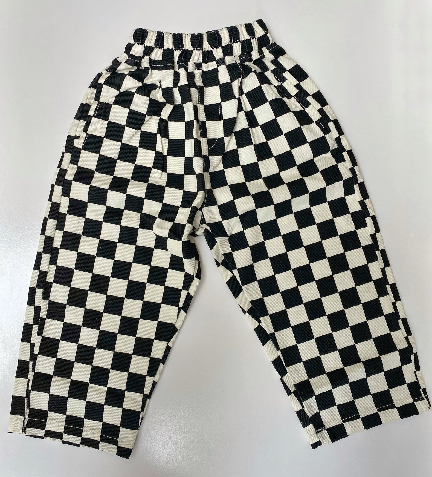 CHECKERBOARD PANTS