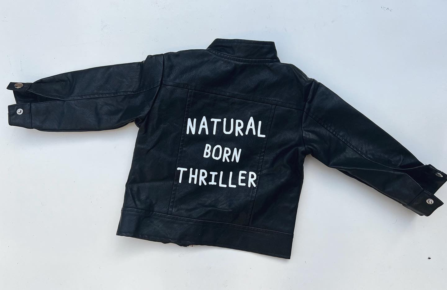 NATURAL BORN THRILLER LEATHER JACKET